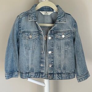 H&M x Disney Minnie Mouse Denim Jean Jacket 4T